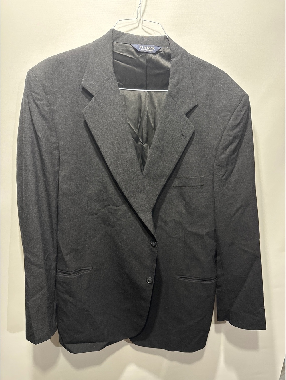 Jos. A. Bank Men's Black Wool Suit Jacket Size 50L